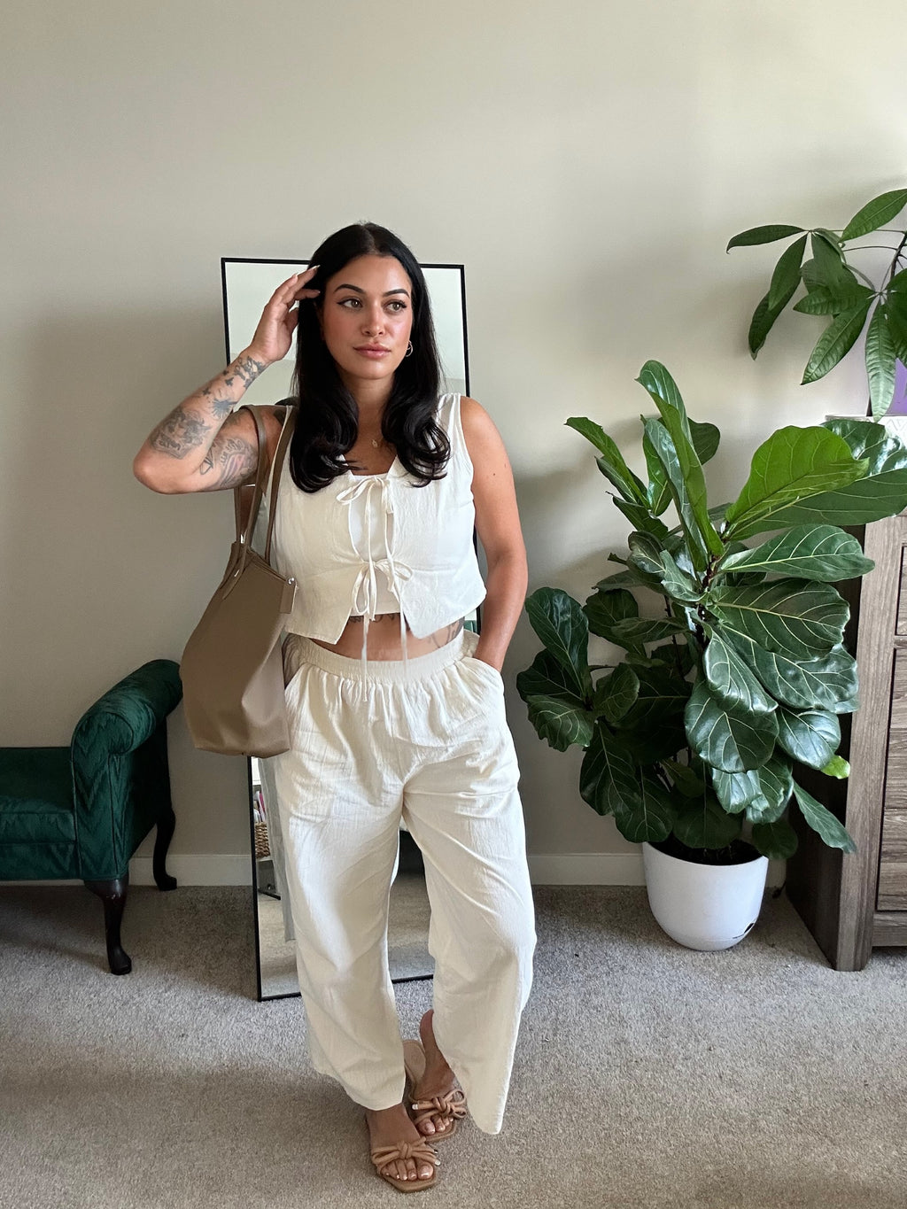 2 Piece Linen Set