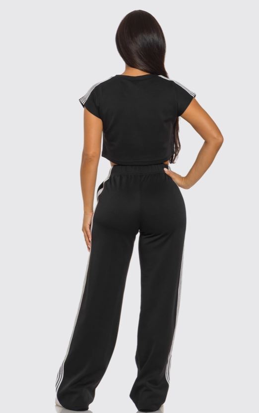 Stripes Activewear Set