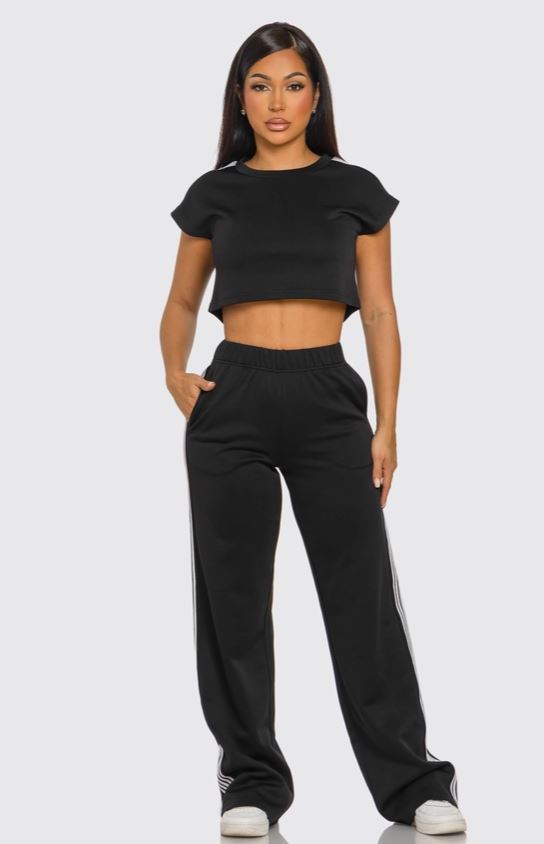 Stripes Activewear Set