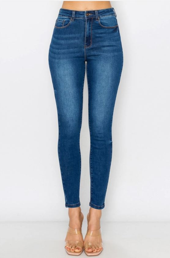 BASIC SKINNY DENIM PANTS